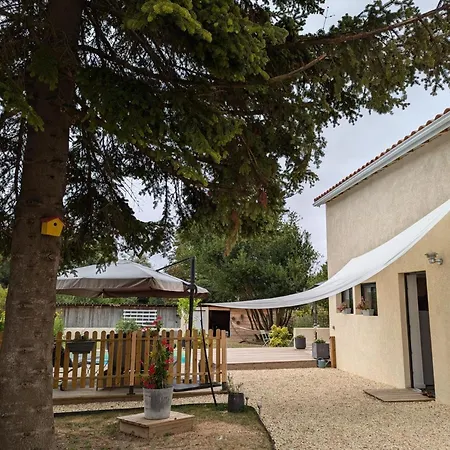 Avec Piscine Chauffee, Jardin Clos Et Wifi A - Fr-1-653-264 Venkovský dům Baignes-Sainte-Radegonde